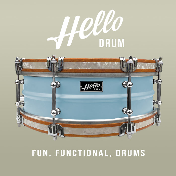 Hello Drum Snare - Powder Blue
