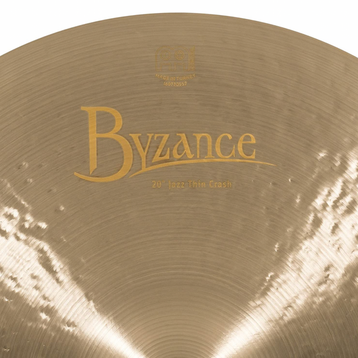 Meinl Byzance 20” Jazz Thin Crash Cymbal