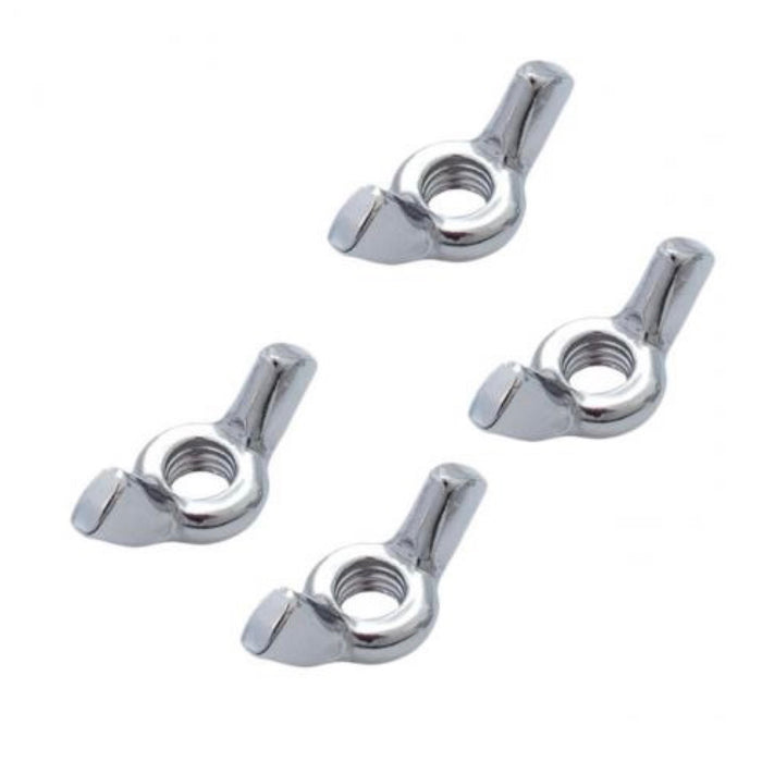 8mm Retro Wing Nut 4PK by GIBRALTAR