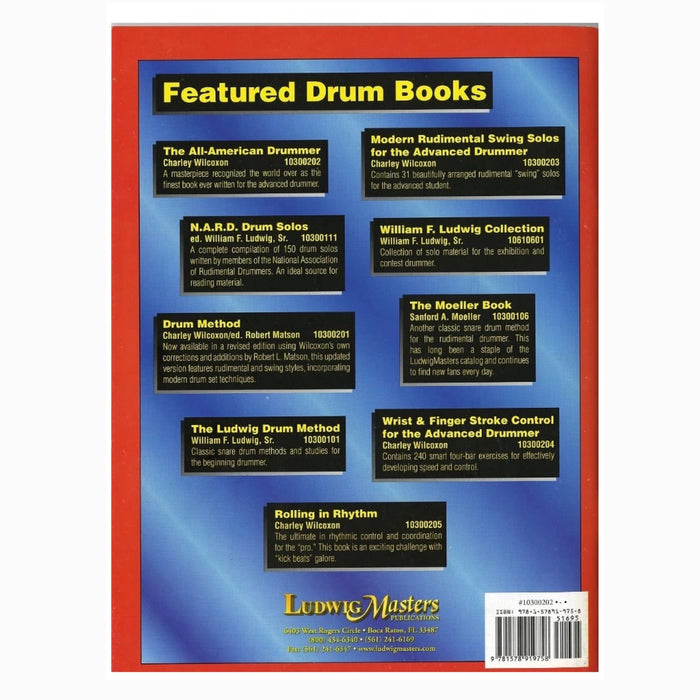 BOOK The All-American Drummer by Charley Wilcoxon RARE - Drum Supply House