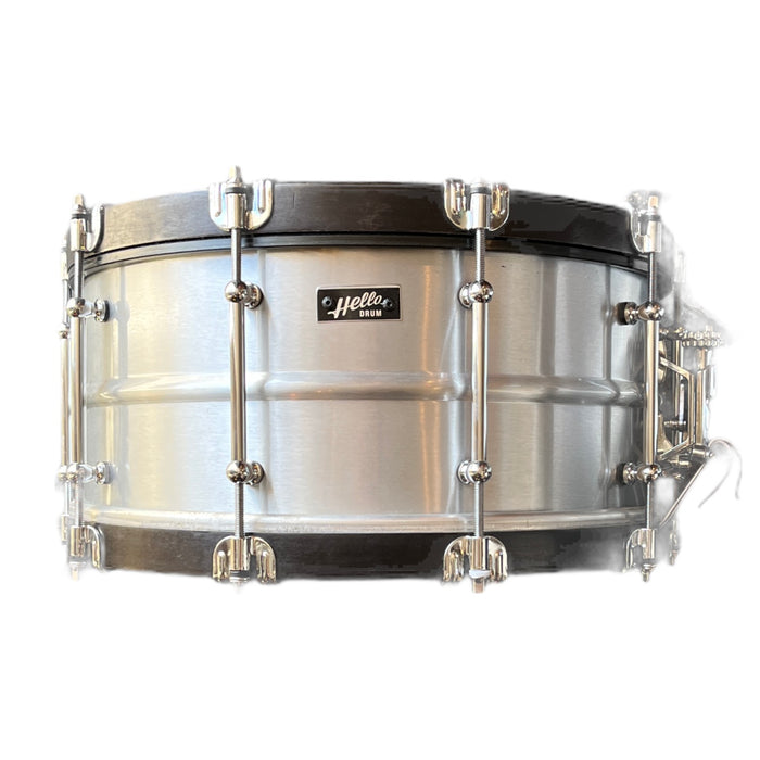 Hello Drum Snare - Brushed Aluminum 6.5x14