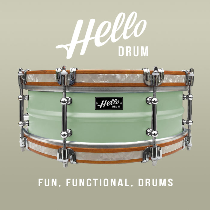 Hello Drum Snare - Mint Green