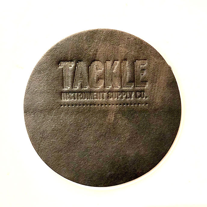 TACKLE BD Leather Dot head patch LARGE