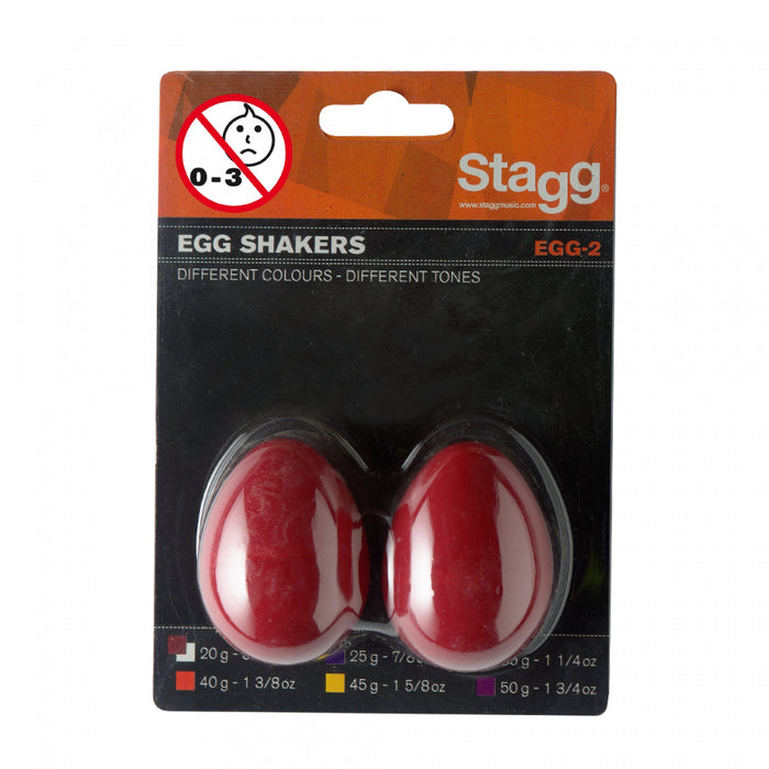 EGG-2 RD Egg Shakers Red