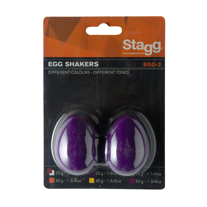 EGG-2 PP Egg Shakers 2 pc Purple