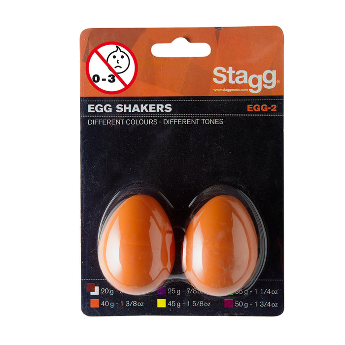 EGG-2 OR Egg Shakers Orange
