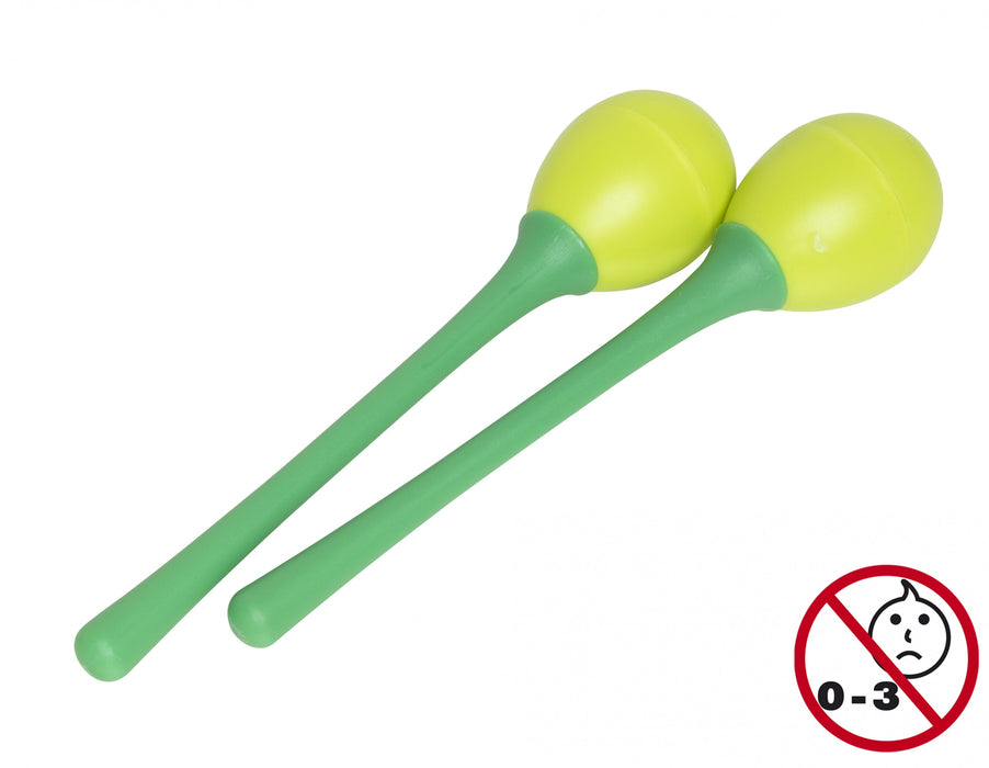 EGG-MA L/GR 2 Pc Egg Maracas Green