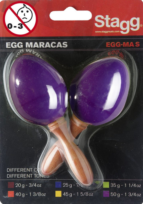 EGG-MA S/PP Egg Maracas Purple