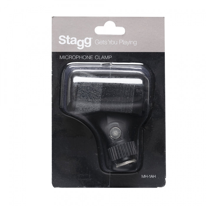 MH-1AH Mic Clamp / Spring Loaded / Black