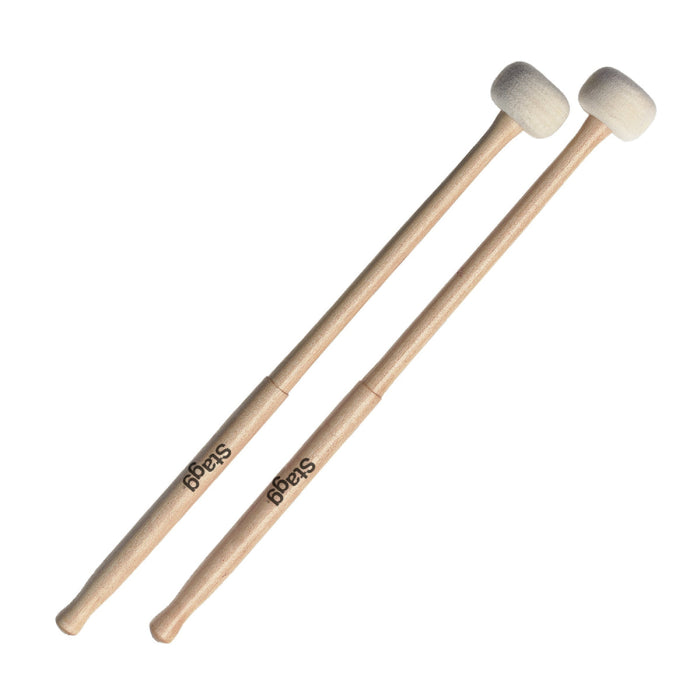 Stagg 38mm Medium Hard Felt Mallets PAIR