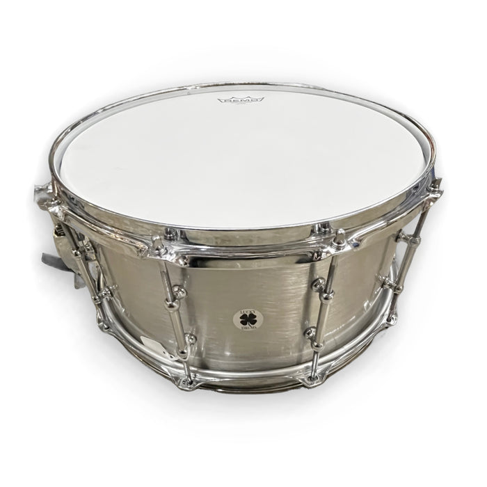 Lucky Drum Co 6.5 x 14 Snare Drum - Aluminum - Brushed Finish