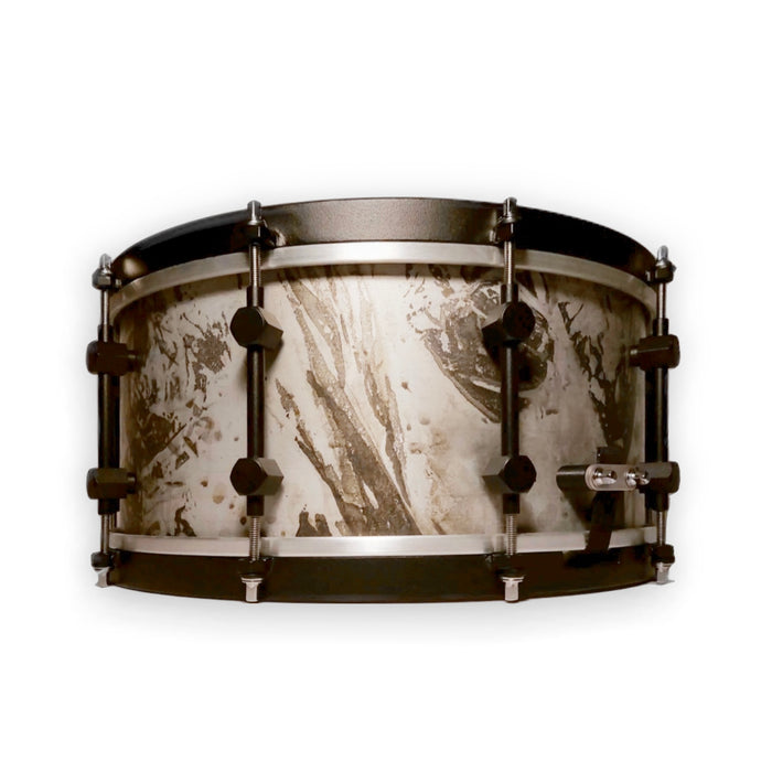 TOHOK Snare Drum 6.5 x 14 Aluminum Steel - 2mm thick - ALUPATINA 1