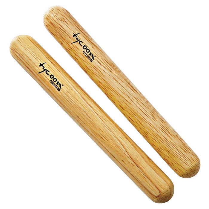 Tycoon Percussion 8 inch Siam Oak Claves