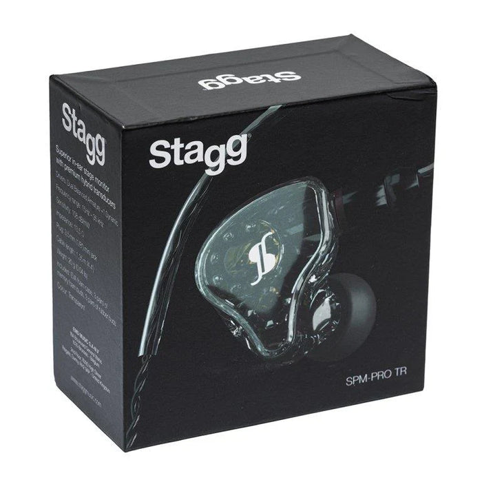 Stagg SPM Pro TR In-ear Monitors Transparent
