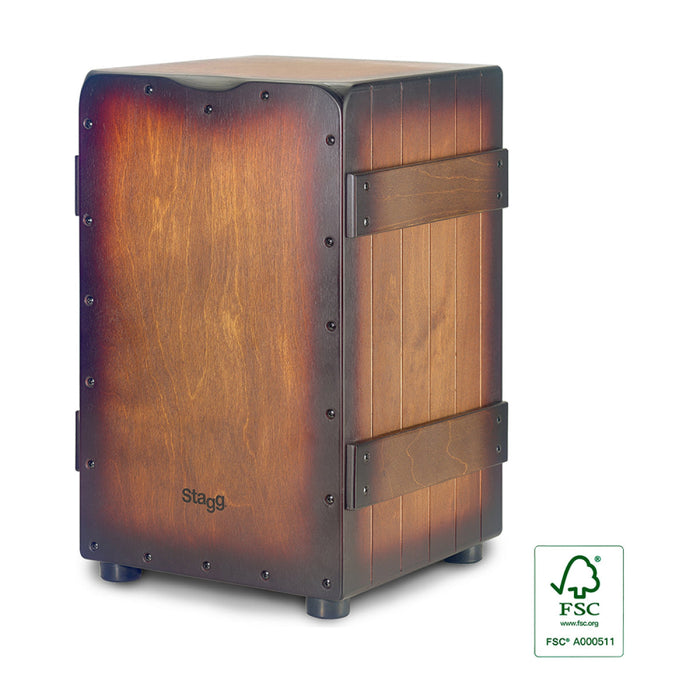 CAJ-CRATE-SBB Brown Crate Cajon