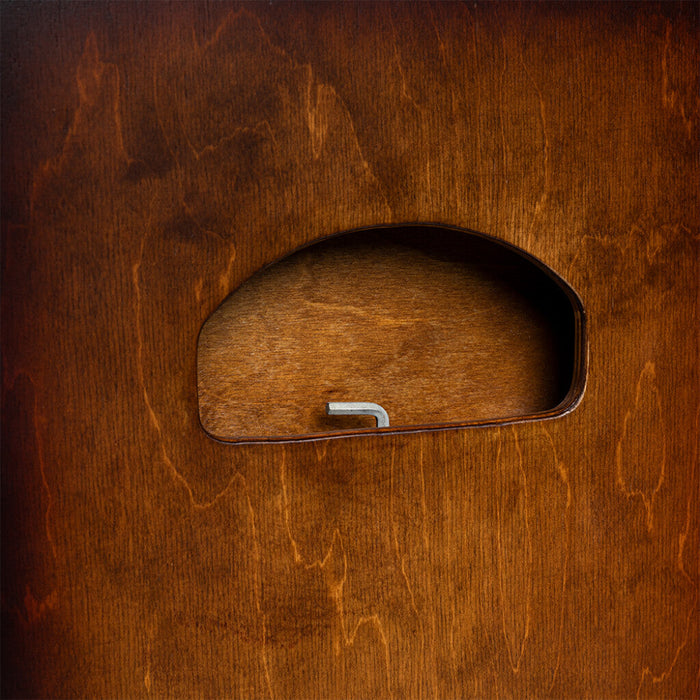 Stagg Cannon Cajon with Extra Bass Punch- Ebony