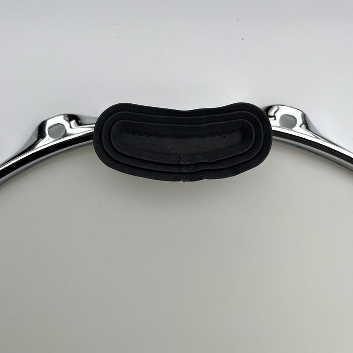 SNAREWEIGHT M80 Amortiguador de control de tono de tambor de cuero BLANCO 