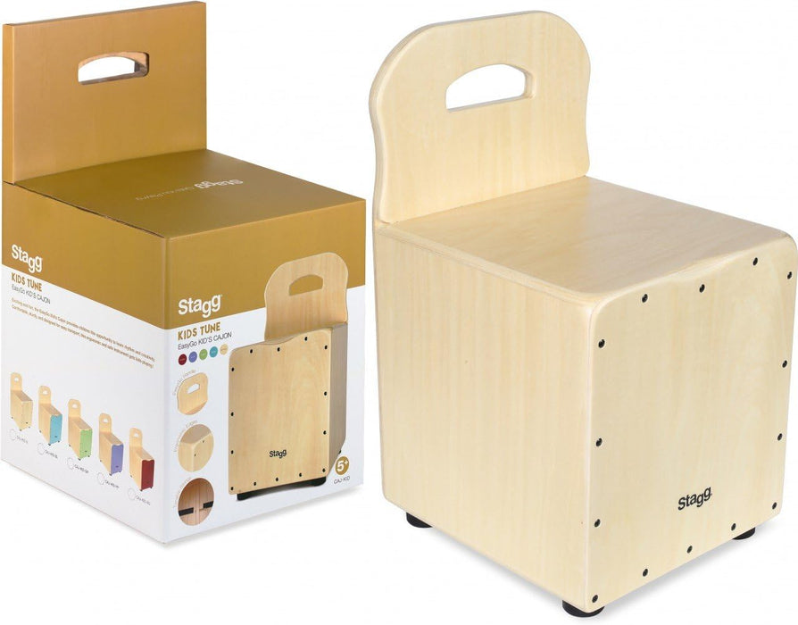 Stagg Kids Cajon with EasyGo Backrest