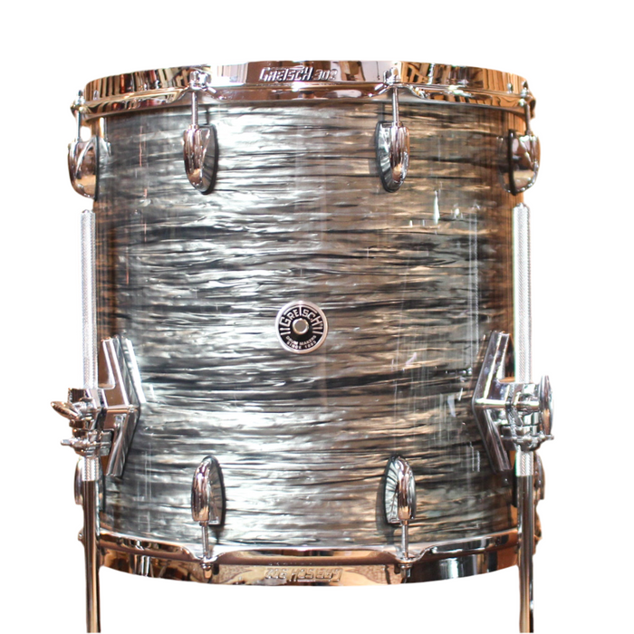 Gretsch Brooklyn Grey Oyster Nitron Drum Set - 14x18 / 8x12 / 14x14