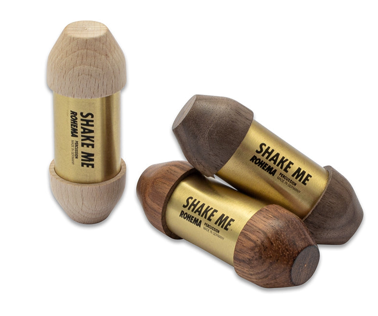 Rohema Shake me 3 Metal Shaker Set - High Medium and Low Pitch - 618080