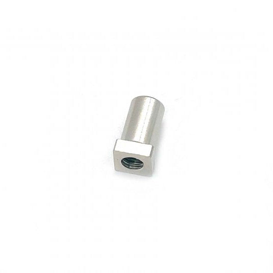 Swivel Nut insert for Lug - Square Base TALL 12mm CHROME Steel - Fits DC-010 - SNS-15SQ