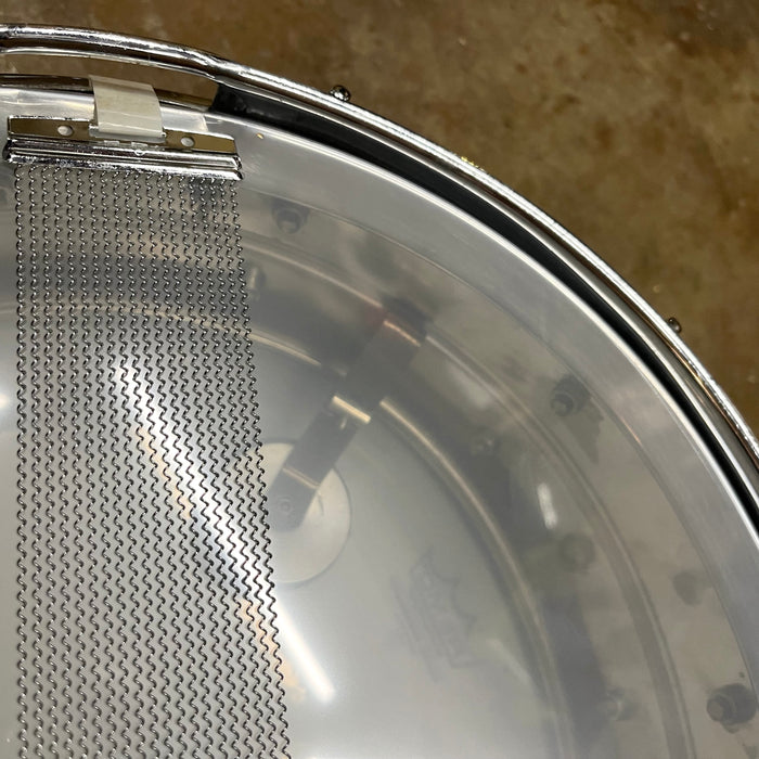 Ludwig Supraphonic 5 x 14 COB Chrome Over Brass Pre Serial - Early 1960s USED VINTAGE Snare Drum