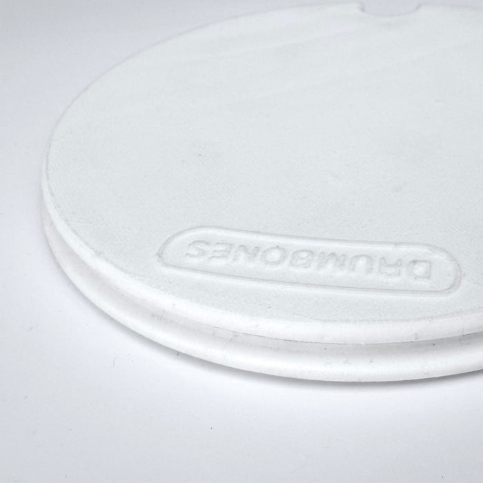 Drum Bones - Port Plug WHITE Foam Rubber w cable management