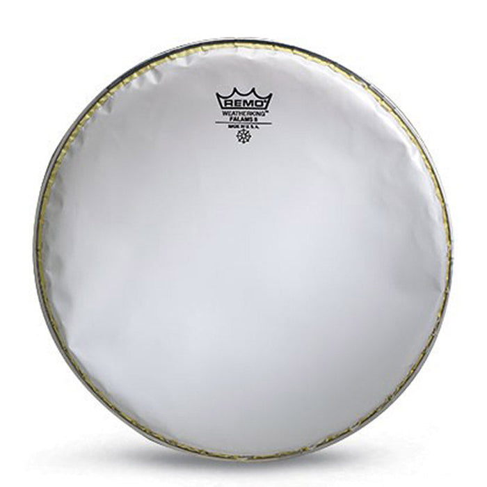Remo FALAMS II Snare Side Head - Crimped - SMOOTH WHITE 14 inch