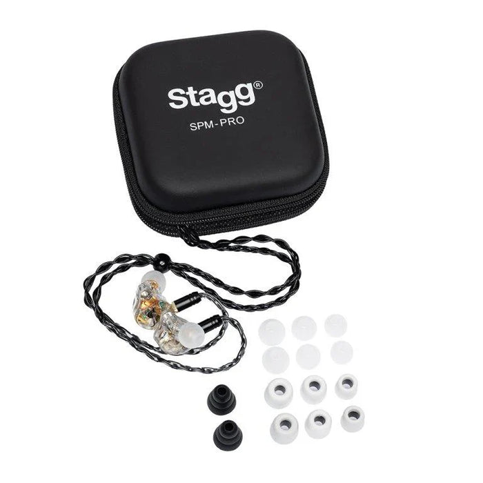 Stagg SPM Pro TR In-ear Monitors Transparent