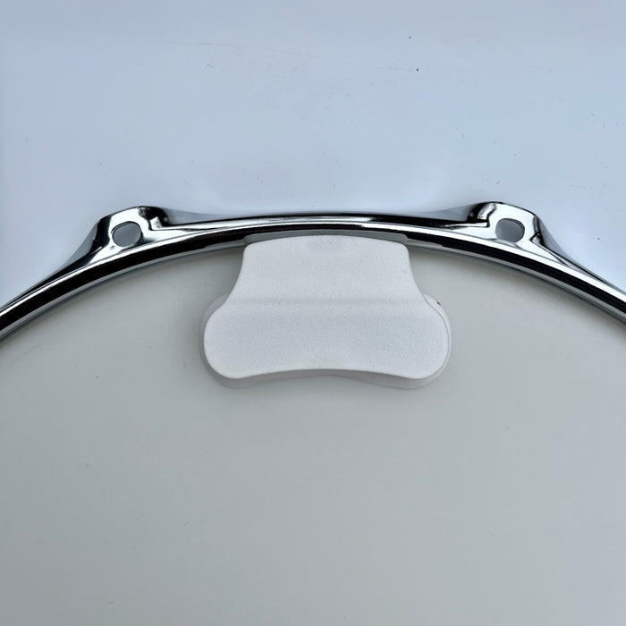 SNAREWEIGHT M80 ホワイト レザー ドラム トーン コントロール ダンパー