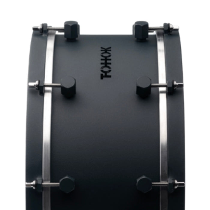 TOHOK Snare Drum 6.5 x 14 Carbon Steel - 3mm thick - ANTHRACITE