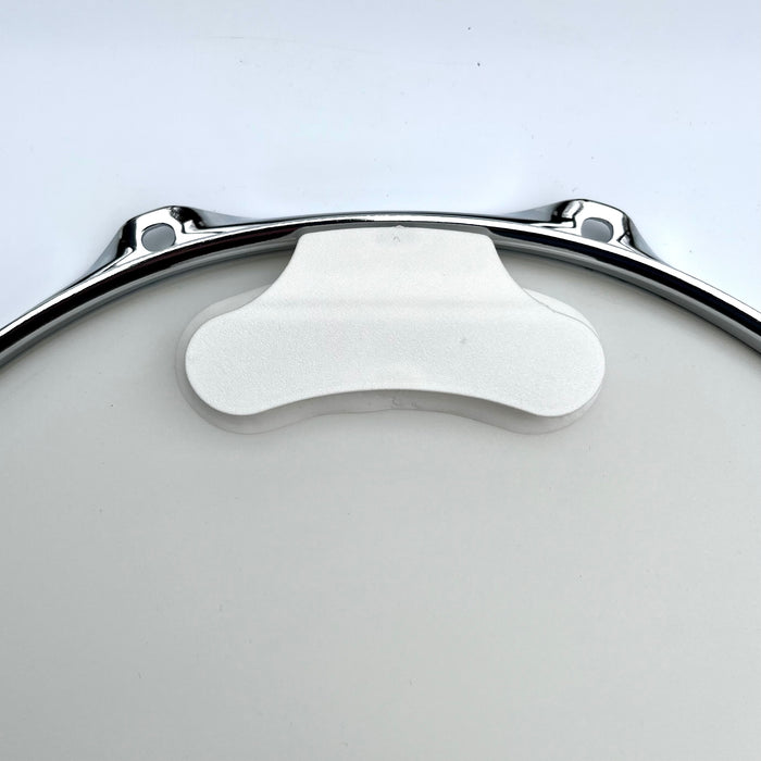 SNAREWEIGHT M80 ホワイト レザー ドラム トーン コントロール ダンパー