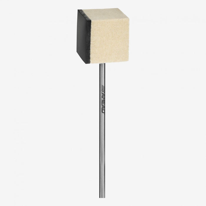 Ahead Ahead Two-Way Rubber CUBE Felt Beater Square Super Dense Felt and Gum Rubber Beater