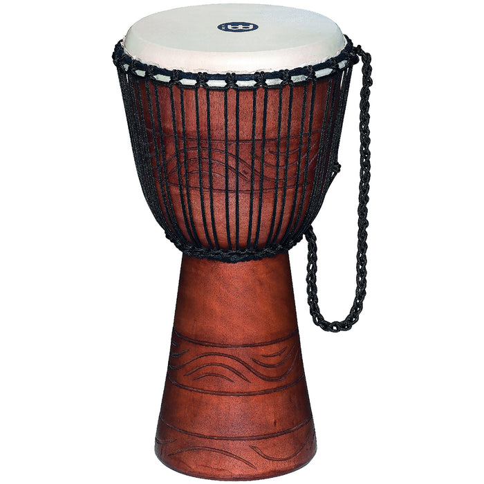 Meinl African Style Rope Tuned Djembe 10" Medium + Bag Water Series