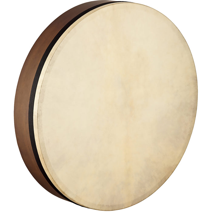Meinl Artisan Edition Mizhar 22" x 4" Goat Skin Head Walnut Brown