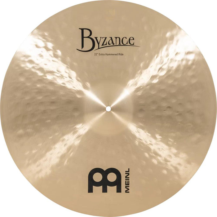Meinl Byzance Traditional Extra Hammered Ride Cymbal 22"