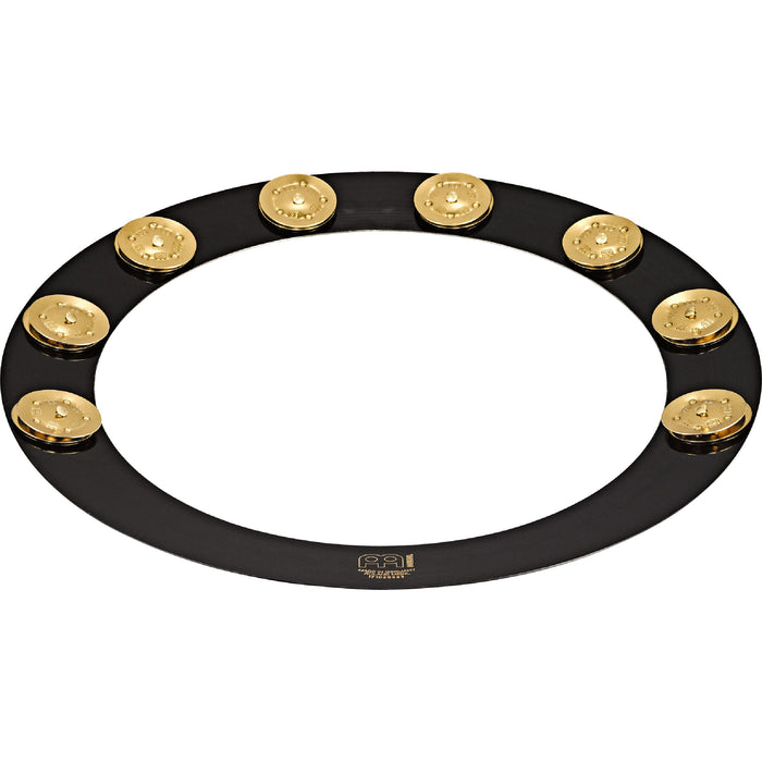 Meinl Backbeat Pro Tambourine, 14", Brass Jingles