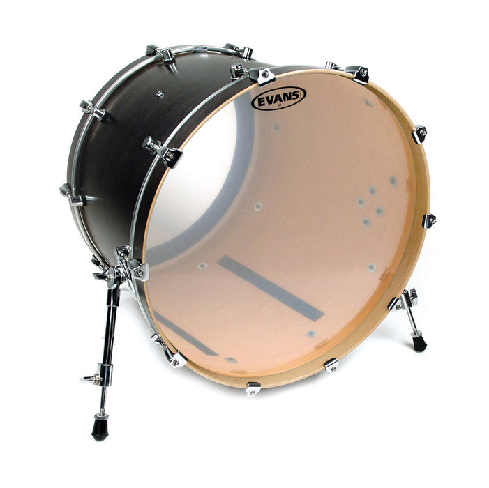 Evans 18" G1 Clear Bass Drum