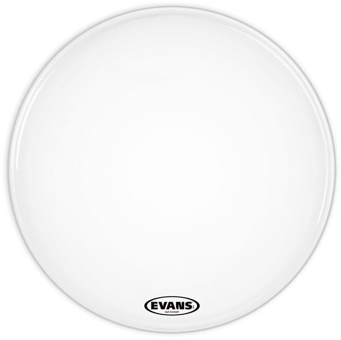 Evans 16" EQ3 Resonant Smooth White Tom Hoop Head - No Port - TT16RSW-NP