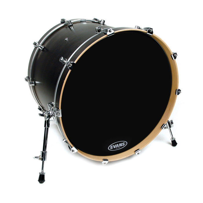 Evans 24" EQ3 Resonant Black Bass Drum Head