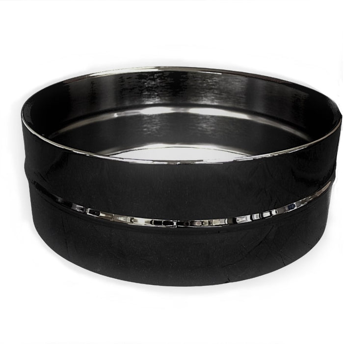 Black Brass Shell Undrilled - 5 x 14