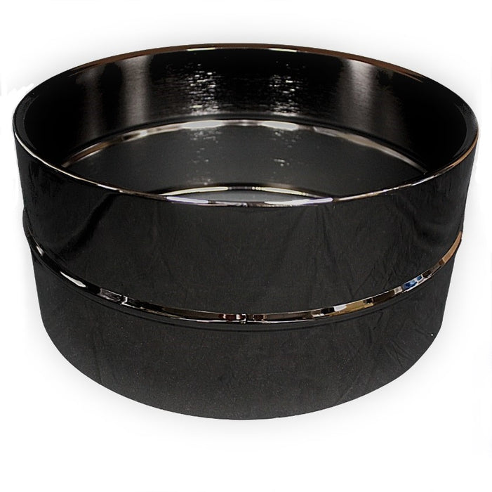 Black Brass Shell Undrilled - 6.5 x 14