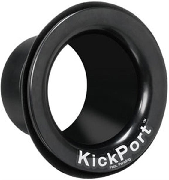 KICKPORT KP2BL Bass Drum Sound Enhancer, Black — Drum Supply