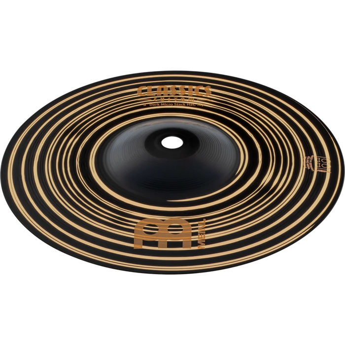 Meinl Classics Custom Dark Micro Stack Hi Hat Cymbals 8" PAIR