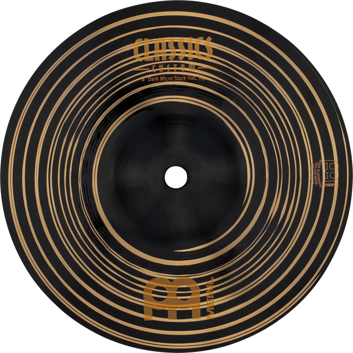 Meinl Classics Custom Dark Micro Stack Hi Hat Cymbals 8" PAIR