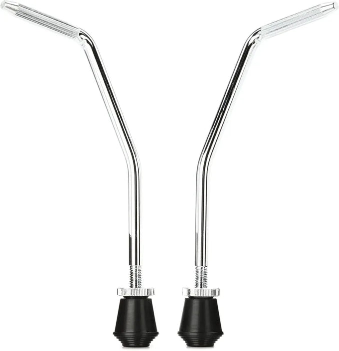 DW Design Frequent Flyer Lightweight Bass Spurs PAIR  - Chrome