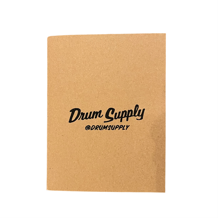 Drum Supply Logo Notebook SMALL