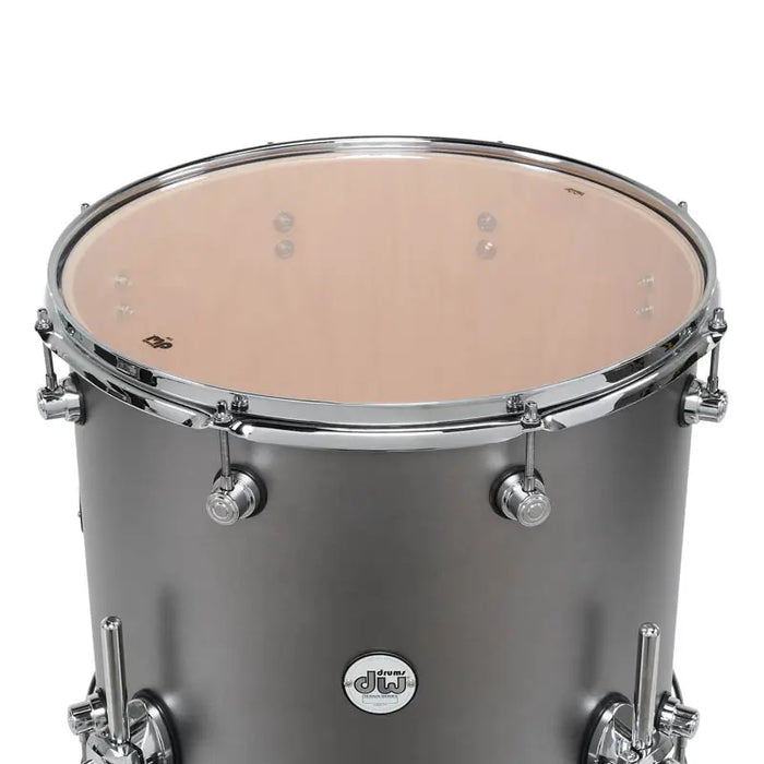 DW Limited Edition Design 3pc Drum Set 22/12/16 Titanium Satin
