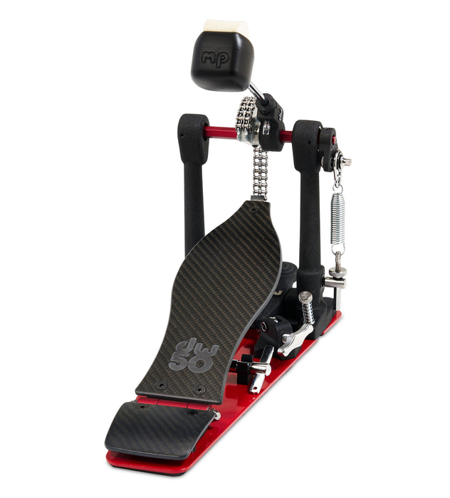 DW 50TH ANNIVERSARY Limited Edition Carbon Fiber 5000 Single Pedal