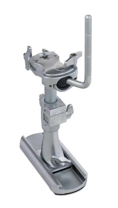 DW Bass Drum Mounted Single Tom Arm w/ Slide Track Satin Chrome